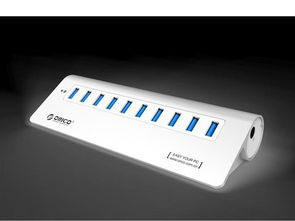 ORICO M3H10 10口全铝USB3.0 HUB，打造高效扩展新体验