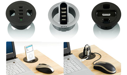 贝尔金推出超实用USB HUB基座